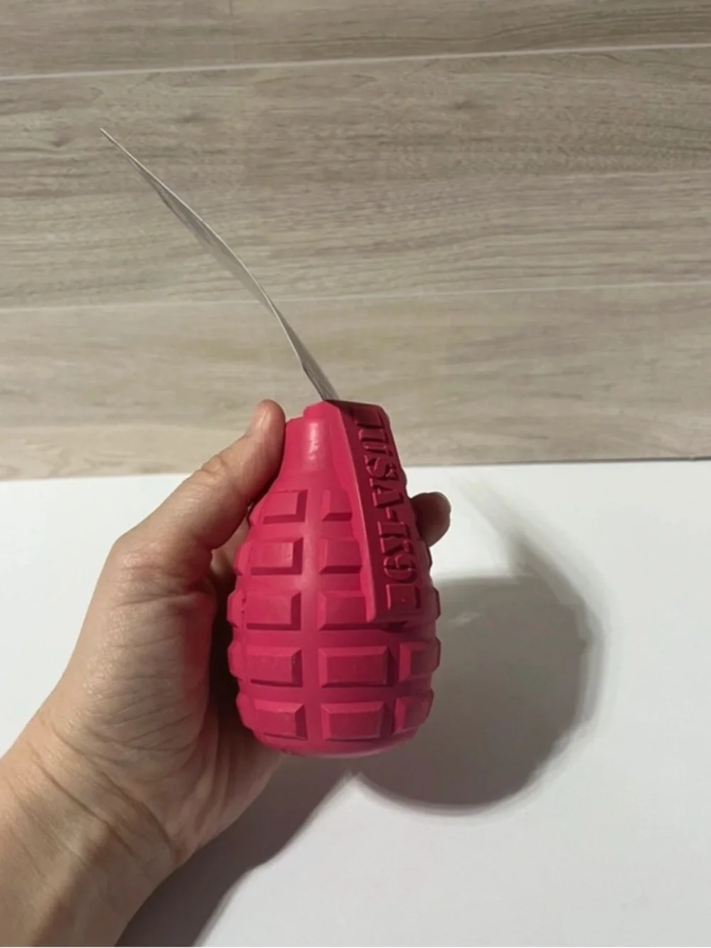 NWT Dog treat dispenser chew toy- durable!